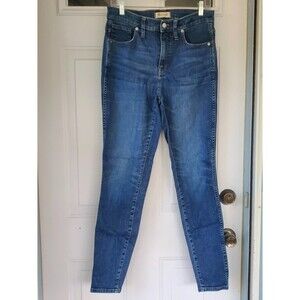 Madewell 10" High Rise Skinny Jeans Elinor Wash Stretch Women's Size 29T